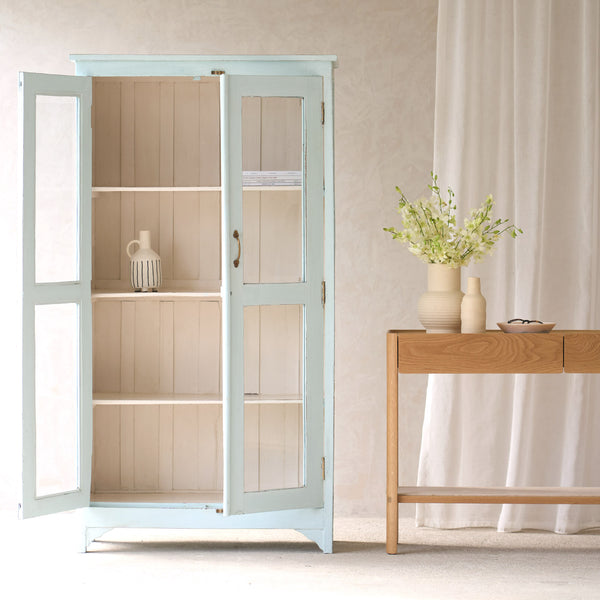 Vintage Large Cabinet | Sky Blue