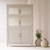 Vintage Large Cabinet | Pewter