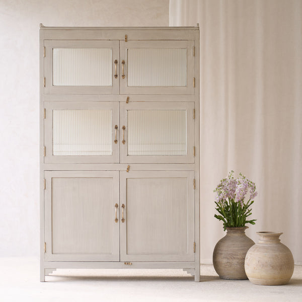 Vintage Large Cabinet | Pewter