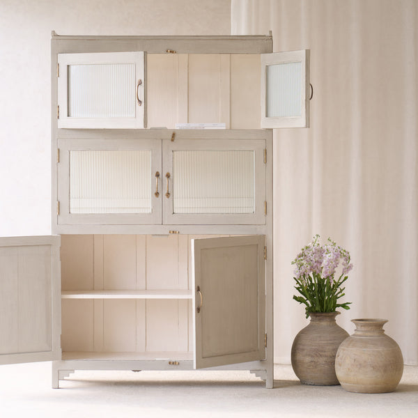 Vintage Large Cabinet | Pewter