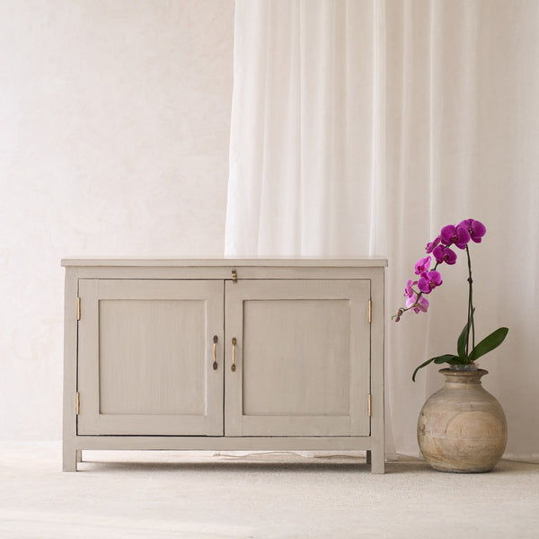 Vintage Teak Sideboard | Pewter