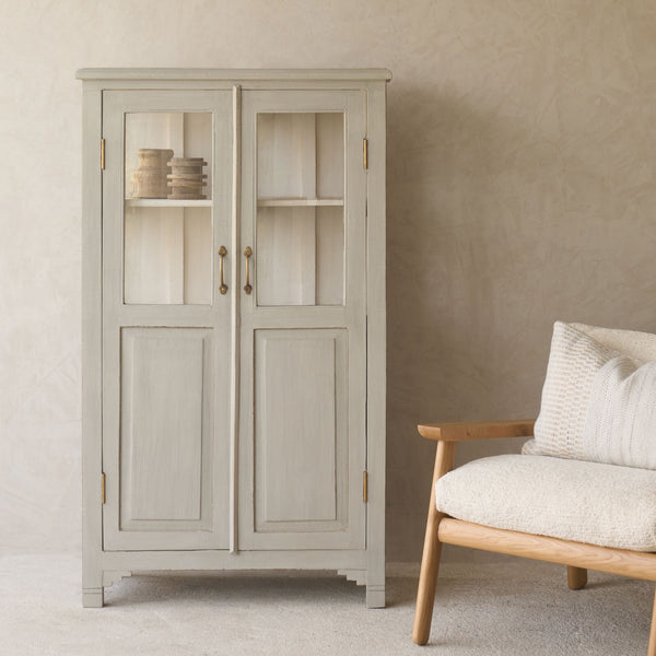 Vintage Medium Cabinet | Pewter