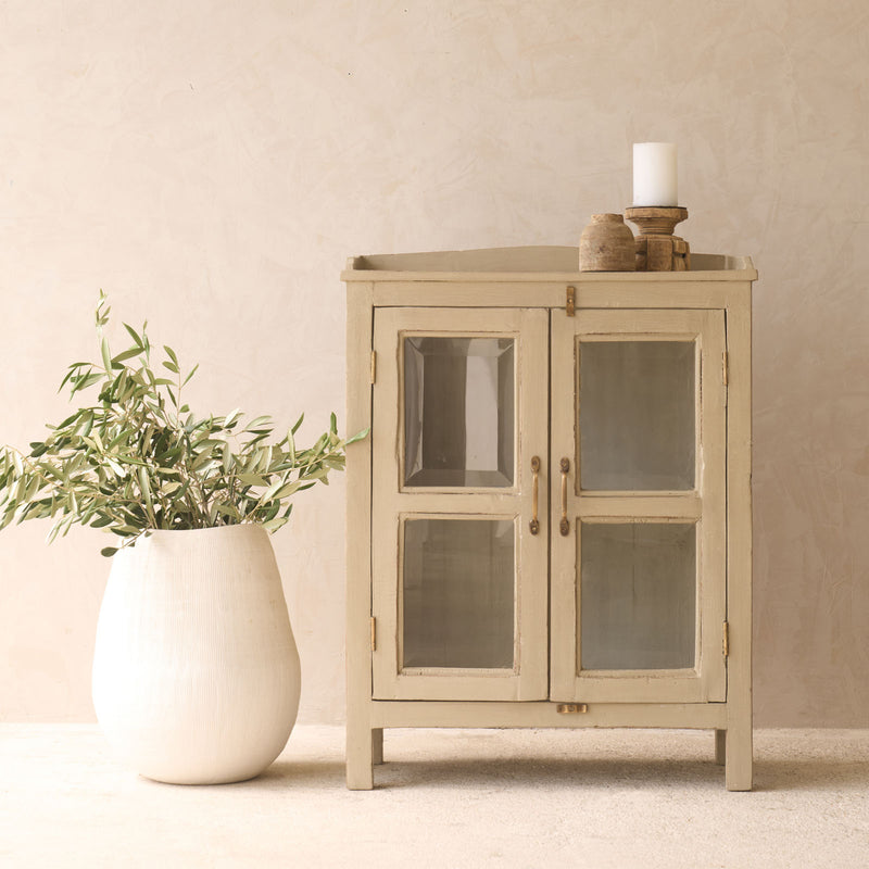 Vintage Small Cabinet | Linen