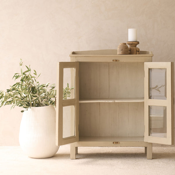 Vintage Small Cabinet | Linen