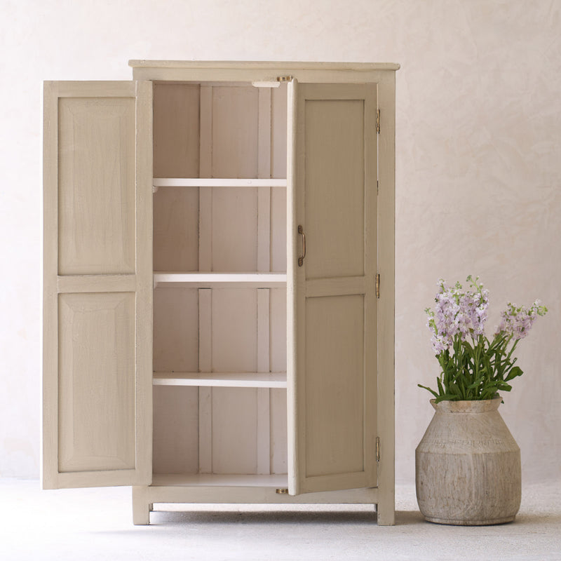 Vintage Medium Cabinet | Linen