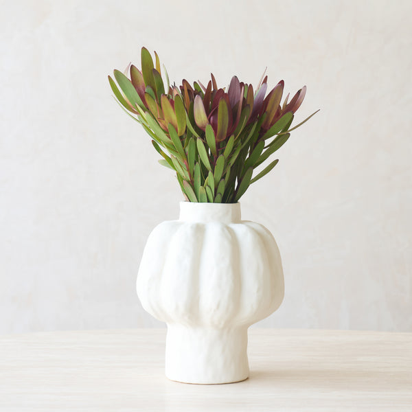 Aliveri Vase | White - Originals Furniture