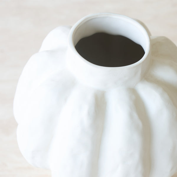 Aliveri Vase | White - Originals Furniture