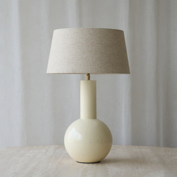 Benao Table Lamp | Shiny Cream