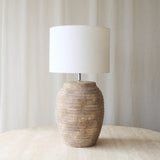 Cassaro Lamp | Dark Brown (46.5cm)