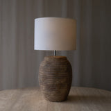 Cassaro Lamp | Dark Brown (46.5cm)