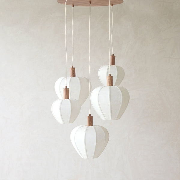 Huxi Hanging Lamp | Cream - Originals Furniture