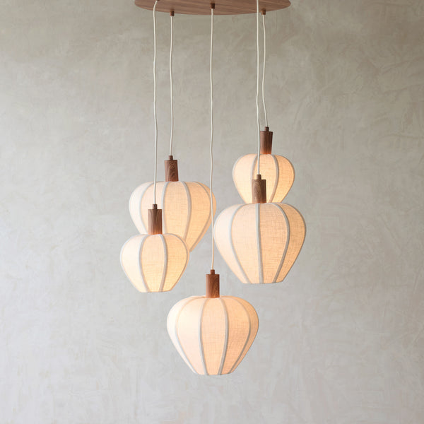 Huxi Hanging Lamp | Cream - Originals Furniture