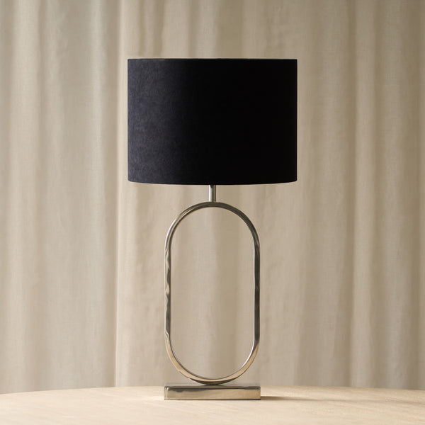 Jamiri Table Lamp | Nickel (45cm)