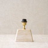 Kardan Table Lamp | Medium - Travertine