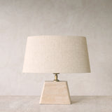 Kardan Table Lamp | Medium - Travertine