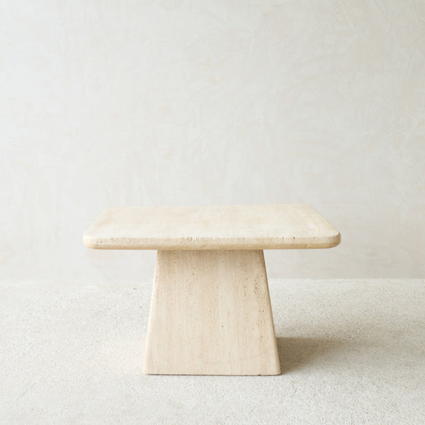 Kepami Travertine Coffee Table | Sand