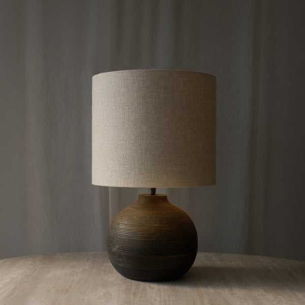 Khomai Table Lamp | Antique Brown (30cm)