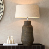 Kidira Table Lamp | Dark Brown (55cm)