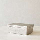Lina Box | Antique Silver