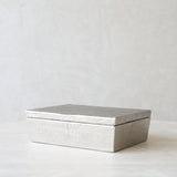 Lina Box | Antique Silver