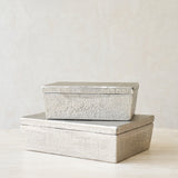 Lina Box | Antique Silver