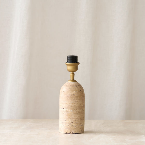 Malakai Table Lamp | Travertine (25cm) - Originals Furniture