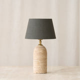 Malakai Table Lamp | Travertine (25cm)