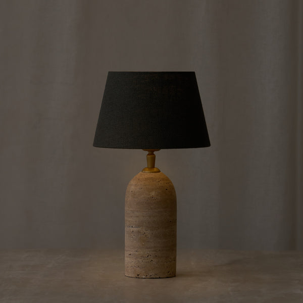 Malakai Table Lamp | Travertine (25cm) - Originals Furniture
