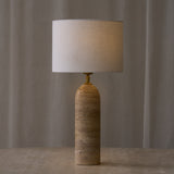 Malakai Table Lamp | Travertine (35cm)