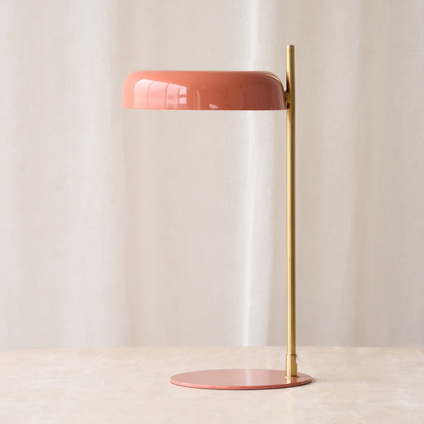 Maleka Table Lamp | Orange/Gold