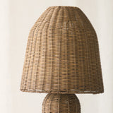Mandor Rattan Table Lamp | Dark Brown