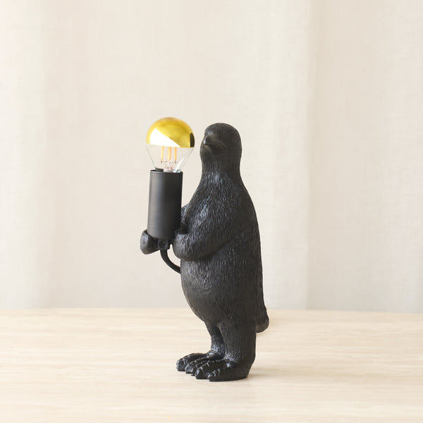 Penguin Table Lamp | Black