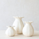 Rewa Vase | Cream - Originals Furniture