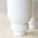 Rossio Vase | White