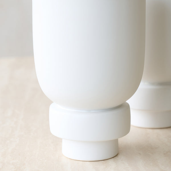 Rossio Vase | White