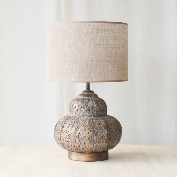 Ryota Table Lamp | Brown Gold (33cm)