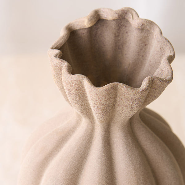 Sillian Vase | Brown