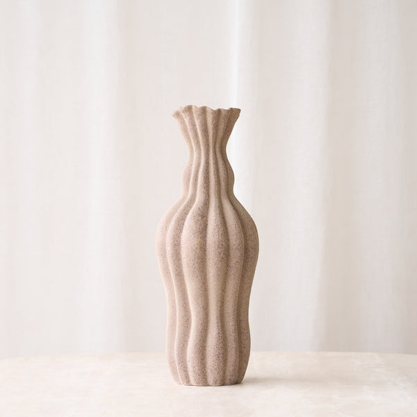 Silvio Vase | Brown