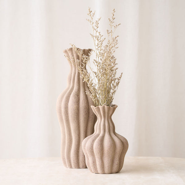 Silvio Vase | Brown