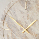 Sistelo Clock | Taupe Marble