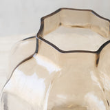 Tejeda Vase | Clear Light Brown