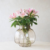 Tejeda Vase | Clear Light Brown