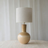 Ulloa Table Lamp | Light Brown & Cream