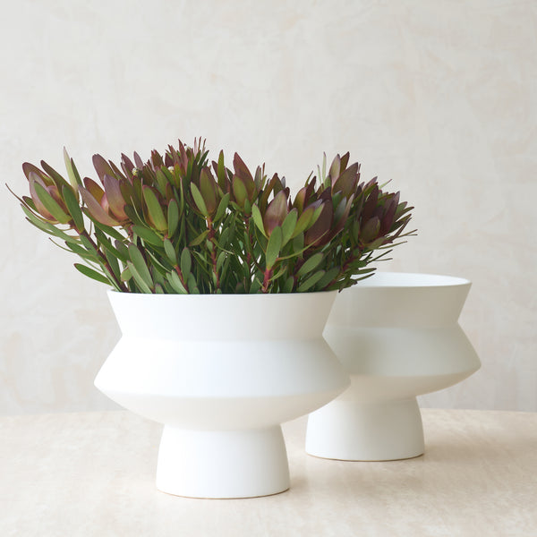Vicento Vase | White