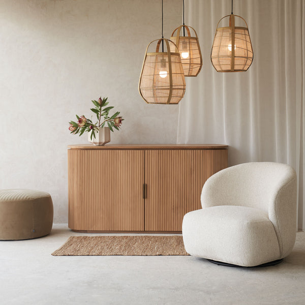 Jacinto Hanging Lamp | Natural