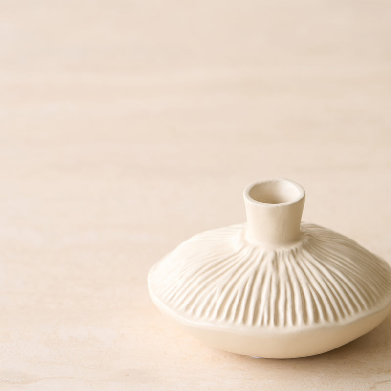 Neira Ceramic Vase | Cream