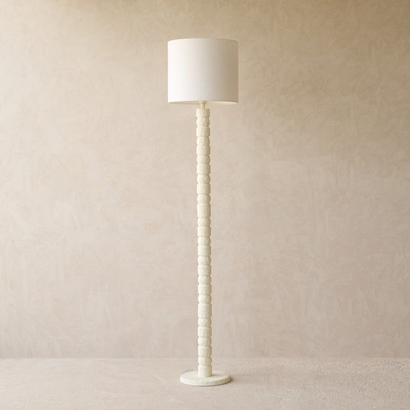 Akti Floor Lamp | Cream