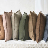 Flaxmill Cushion | Clay (50 x 50cm)