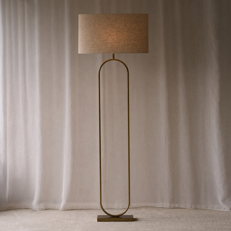 Jamiri Antique Floor Lamp | Bronze