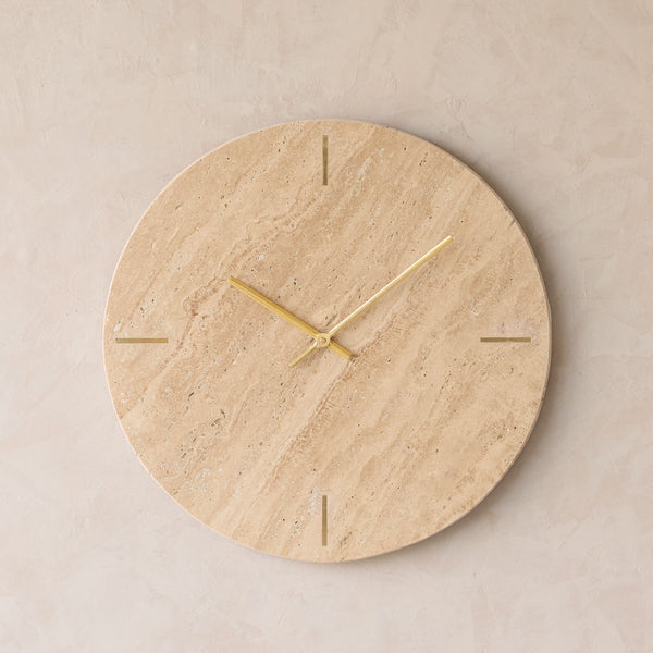 Jenay Clock | Travertine